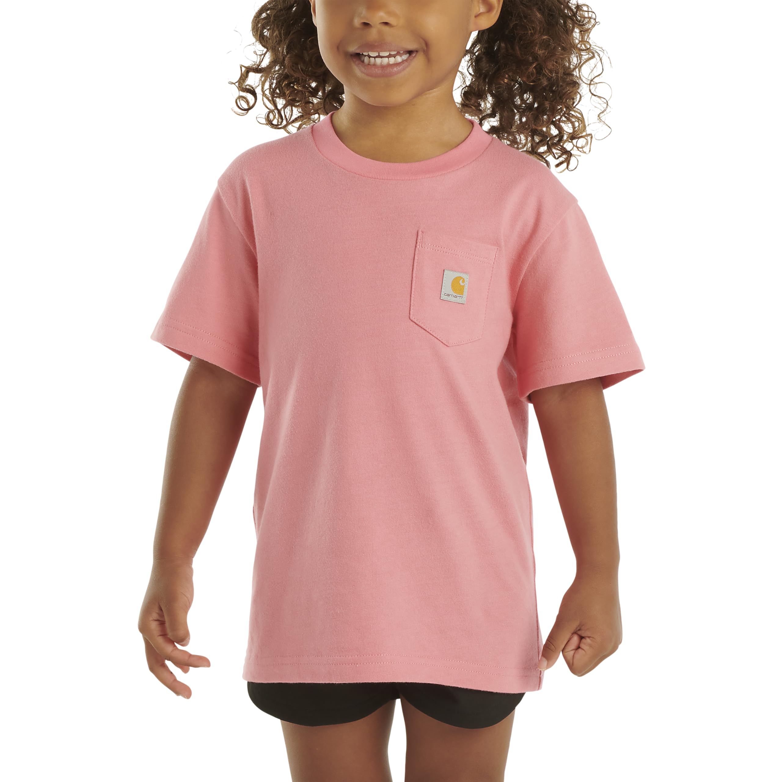 Carhartt Unisex-Kids Short-Sleeve Pocket T-Shirt | Boys' & Girls' Short-Sleeve P