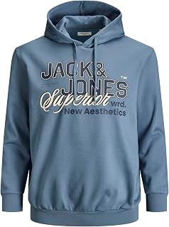 Jack & Jones Jack & Jones 12258873 Logo 2 Colors Hoodie Jjelogo Hoodie 2 Col 25/26 Noos Pls Men's (Pack of 1)