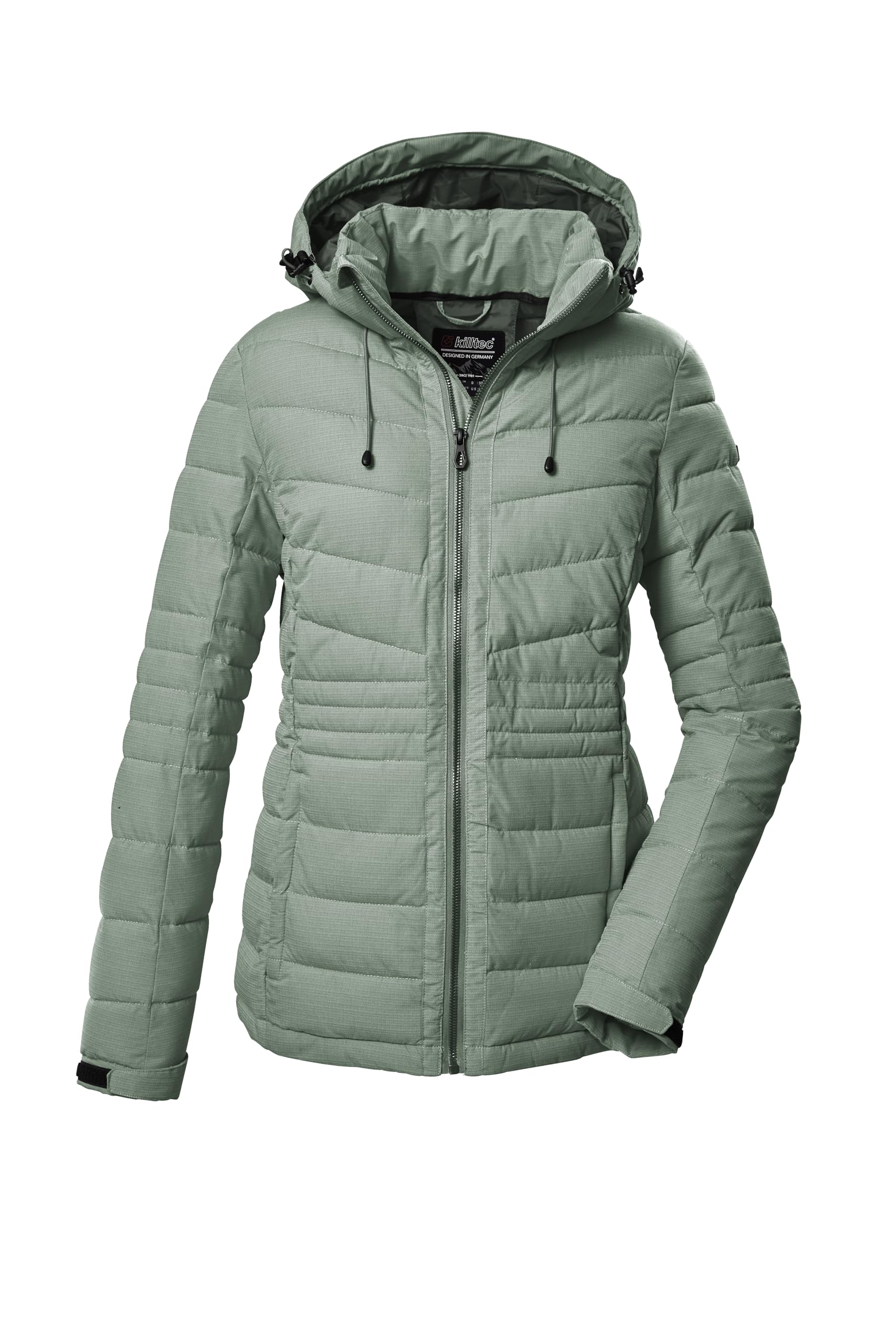 Killtec Kow 10 Wmn Qltd Jckt Quilted Jacket with Zip Hood/Functional Water-Repel
