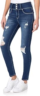 WallFlower Sassy Skinny High-Rise Insta Soft Juniors Jeans (Standard and Plus) Femme