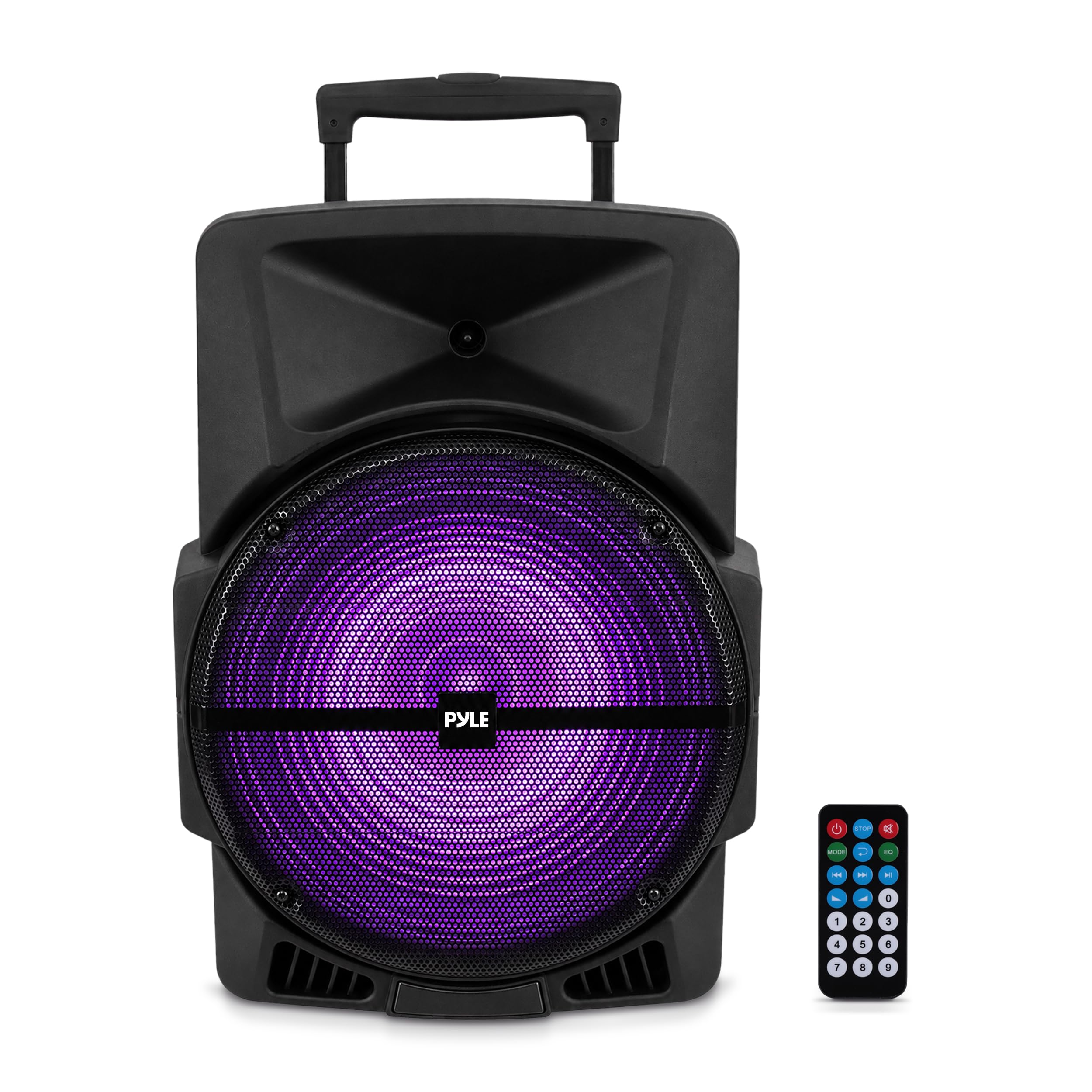 Pyle Wireless Portable PA Speaker System -1200W High Powered Bluetooth Compatibl