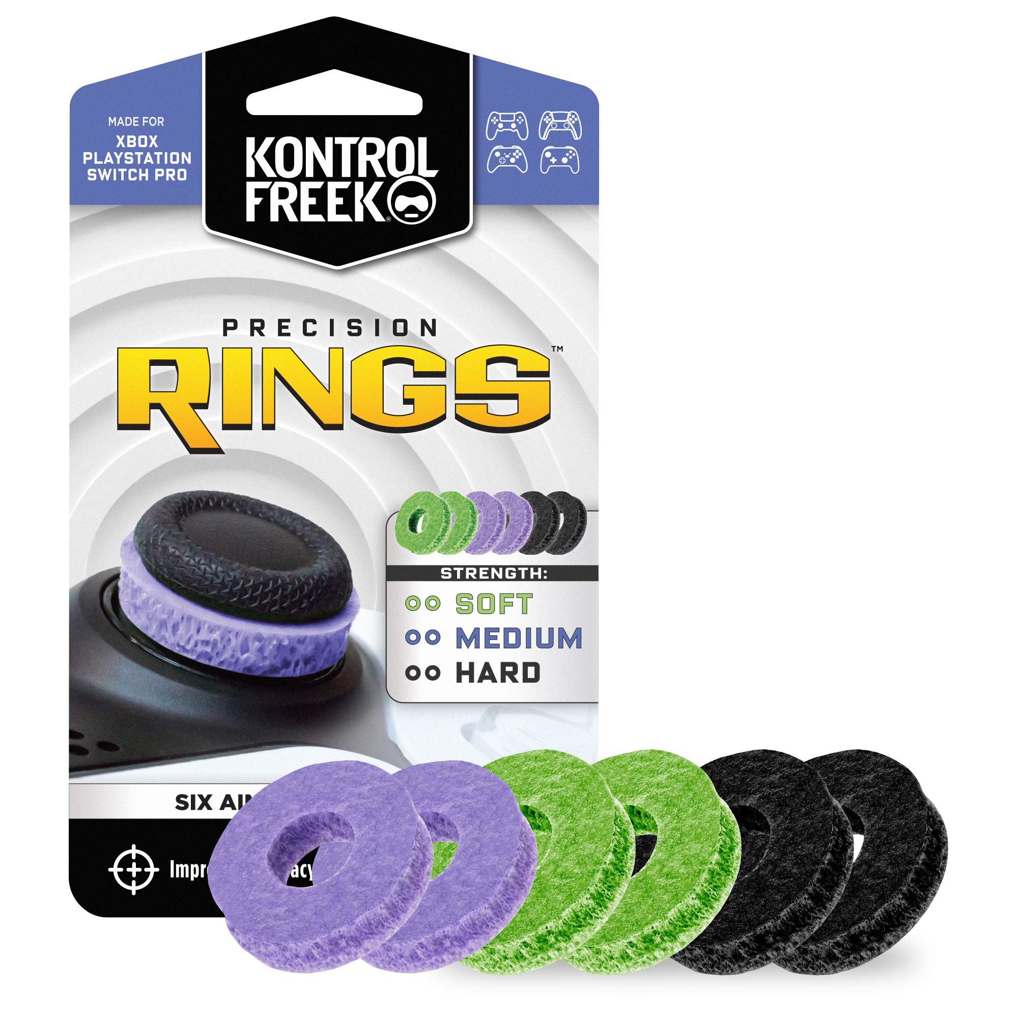 KontrolFreek Precision Rings | Aim Assist Motion Control for PlayStation 4 (PS4)
