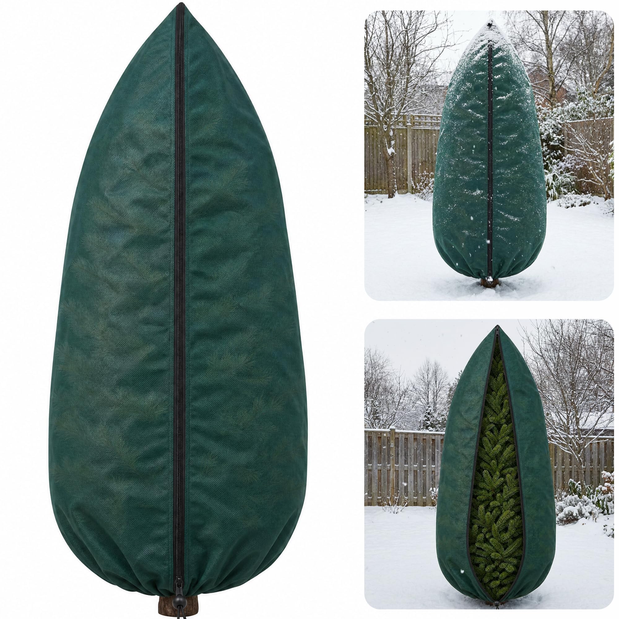 99" x 40" Zip A Tree Plant Covers Freeze Protection for Outdoor Plants | Frost B