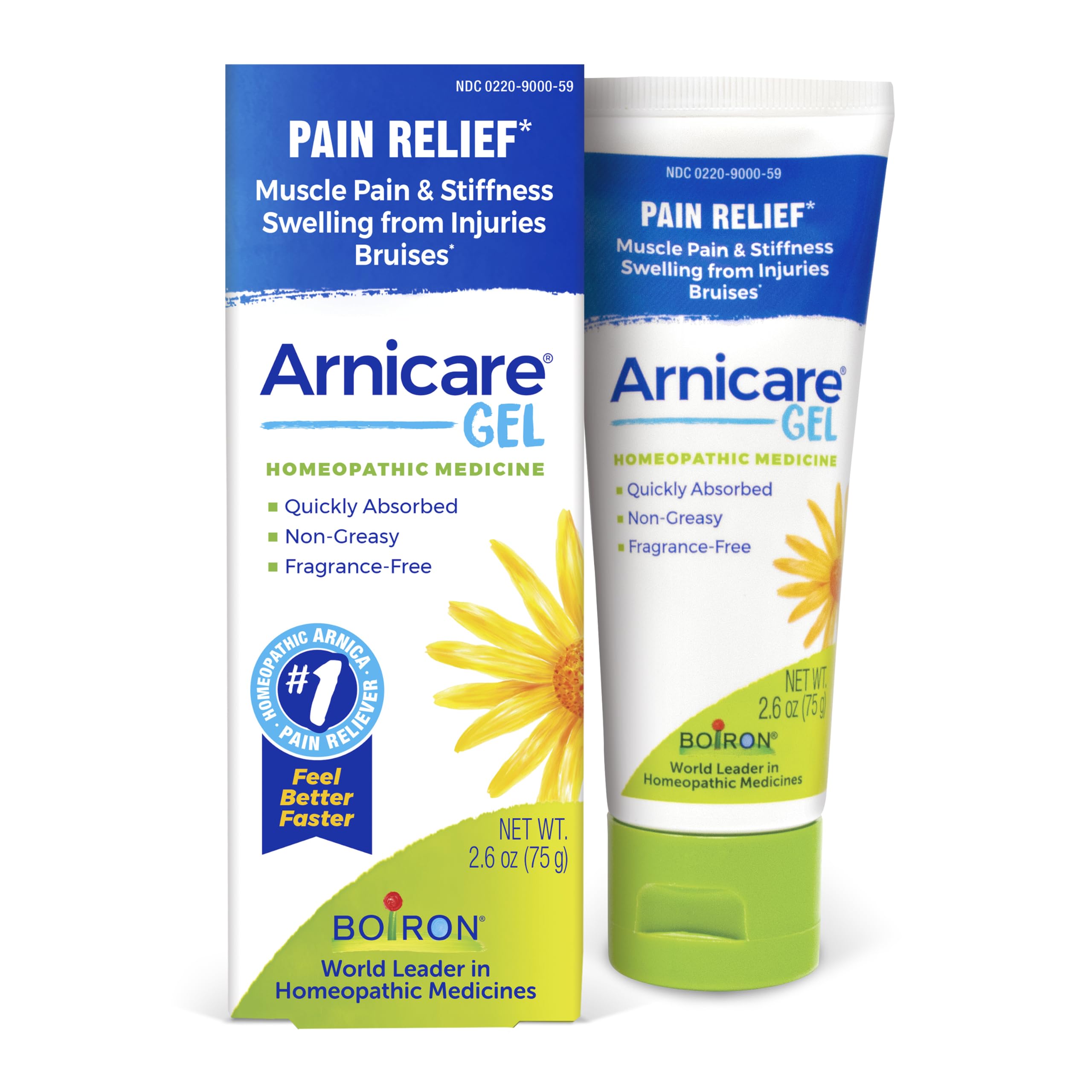 Boiron Arnicare Gel for Relief of Joint Pain, Muscle Pain, Muscle Soreness, and 