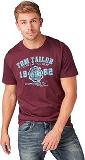 TOM TAILOR 1046798 Men's T-Shirt (Pack of 1)