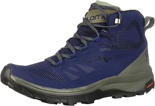 SALOMON Shoes Outline Mid GTX Medieval B/Castor, Scarpe da Montagna Uomo