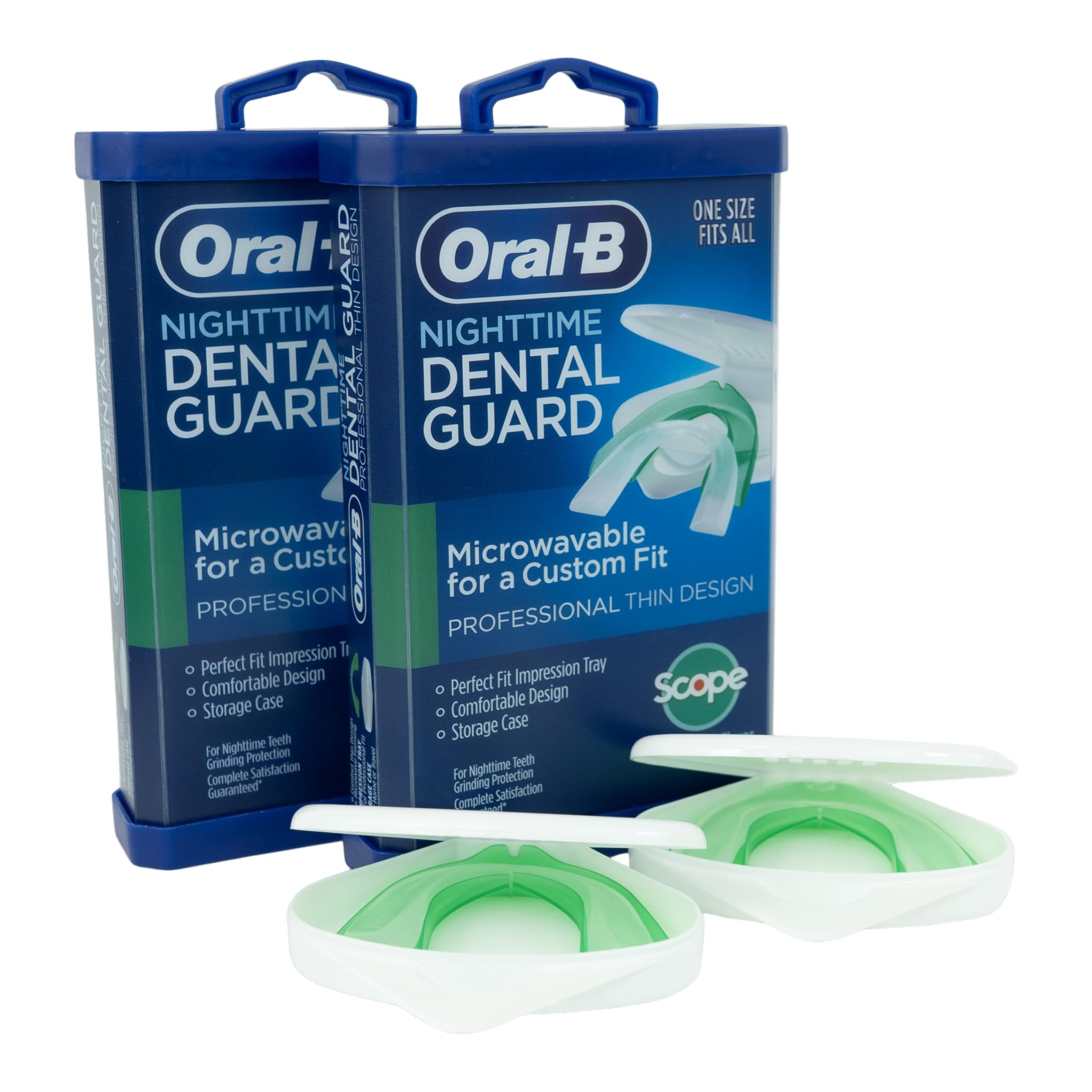 Oral-B Mouth Guard for Grinding Teeth at Night - Nighttime Dental Guard – Moldab