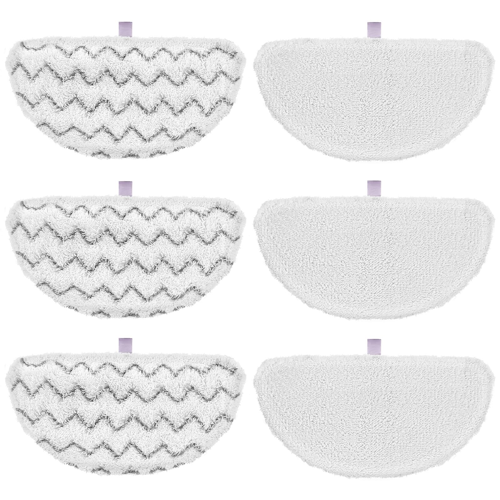 6 Pack 1940 Steam Mop Pads for Bissell PowerFresh Steam Mop 1940 | Fit 1806 1544
