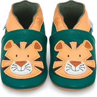 Crawling Shoes, Baby’s First Walking Shoes for Girls & Boys, Slippers, Soft Leather with Suede Soles, Leather Shoes, Toddler, 0–6 Months, 6–12 Months, 12–18 Months, 18–24 Months, 2–3Y