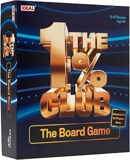 Ideal | The 1% Club: The Board Game | Family Games | 3-6 Players | Ages 8+
