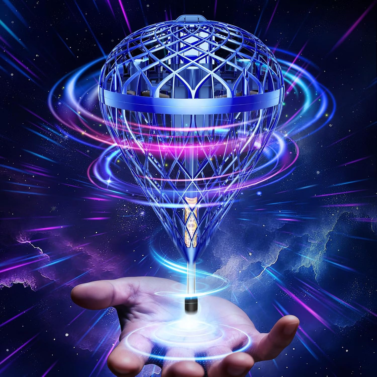 Flystars Flying Bouncing Toys, 2026 Cosmic Globe Flying Orb Ball Motion-Control 