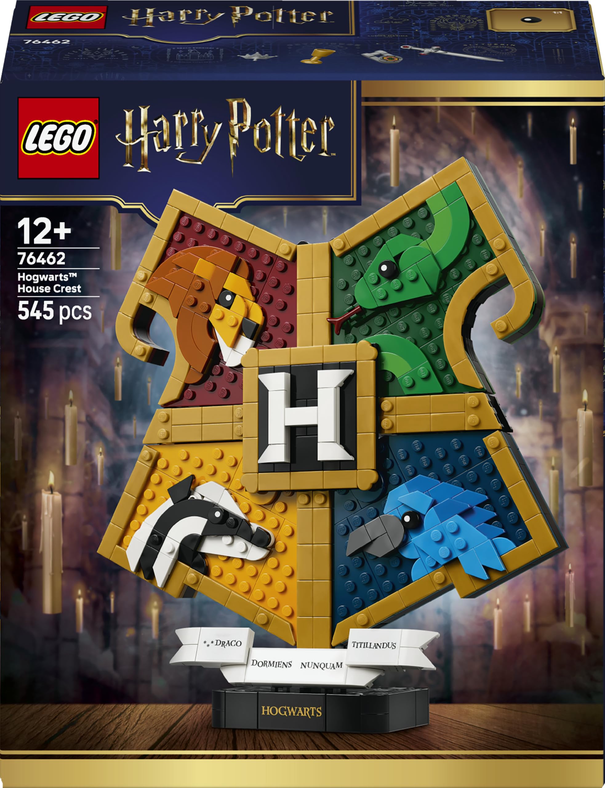 LEGO Harry Potter Hogwarts House Crest 76462 | Toys for 12+ Year Old Girls & Boy
