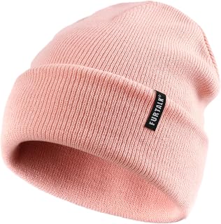 FURTALK Baby Toddler Beanie Kids Soft Knit Winter Hat Boys Girls 0-8 Years | 100% soft acrylic toddler beanie, stretchy knit winter hat for boys girls, 0-6M/6-36M/3-8Y, school, skiing, sledding, gifts