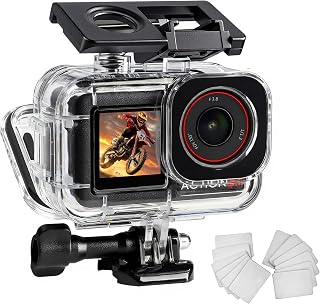 FitStill Waterproof Case for DJI Osmo Action 5pro/4/3 | 60M/196FT Underwater Diving Protective Housing,Dual-boot Design, Action 5 PRO/4/3 Accessories