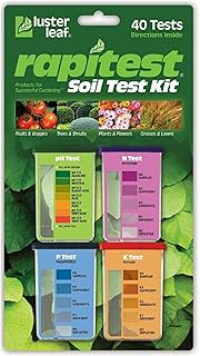 Luster Leaf 1601 Rapitest Soil Test Kit, 40 Tests