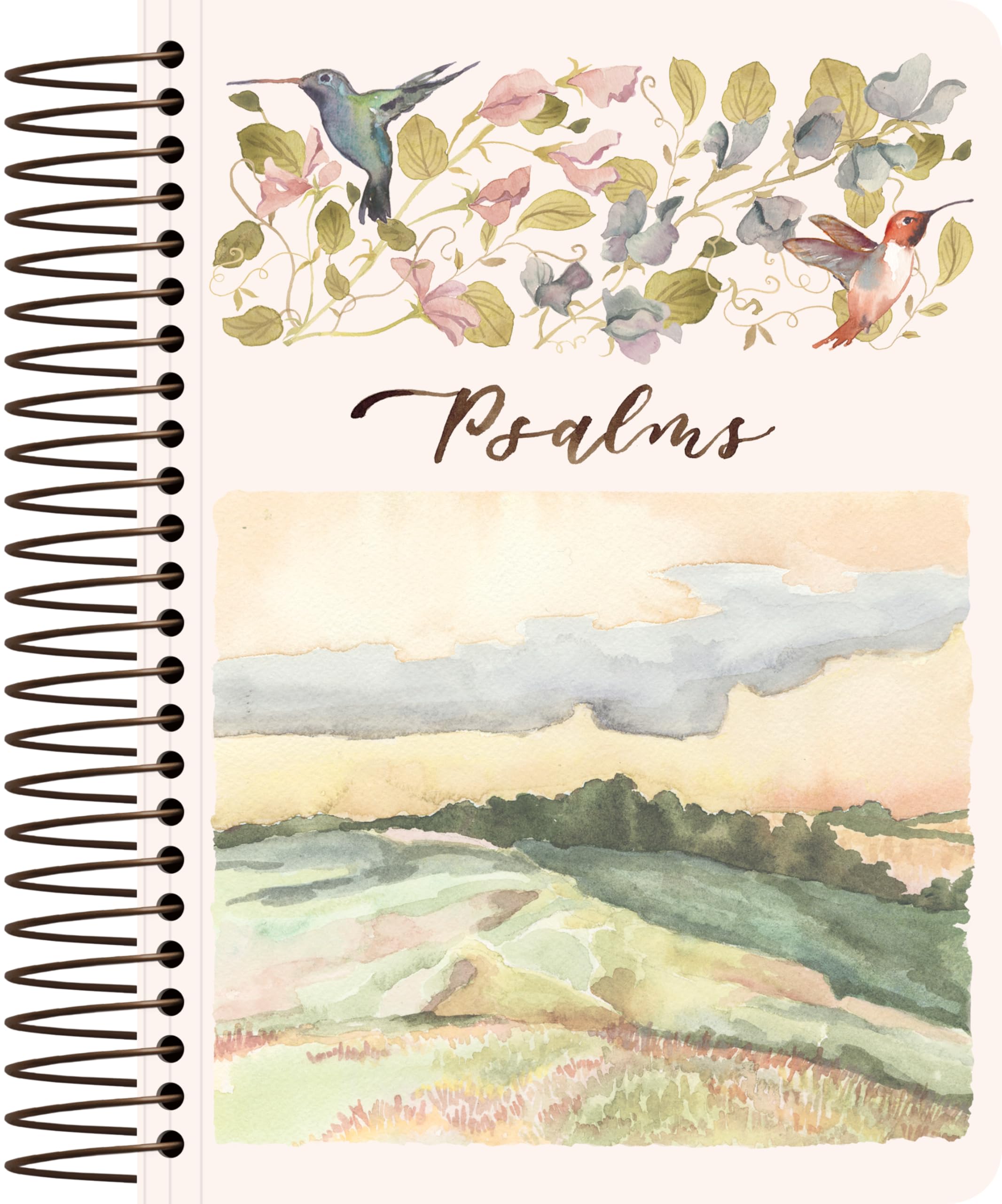 ESV Scripture Journal, Spiral-Bound Edition: Psalms (Artwork by Ruth Chou Simons