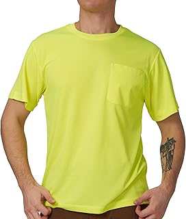High Visibility Shirt Reflective Safety Short Sleeve Work-wear Running Shirt