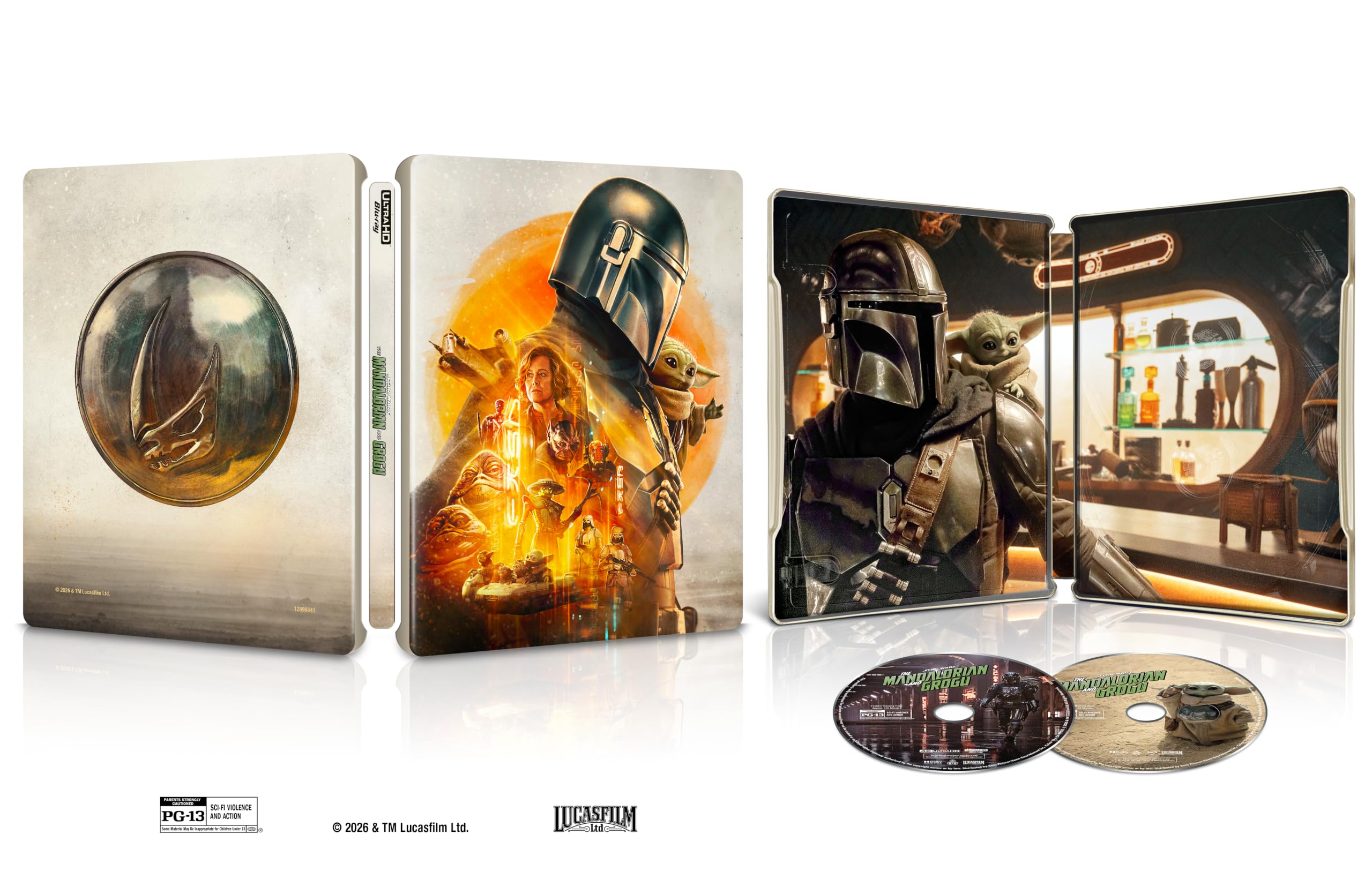 The Mandalorian And Grogu - UHD/BD Combo + Digital + Steelbook