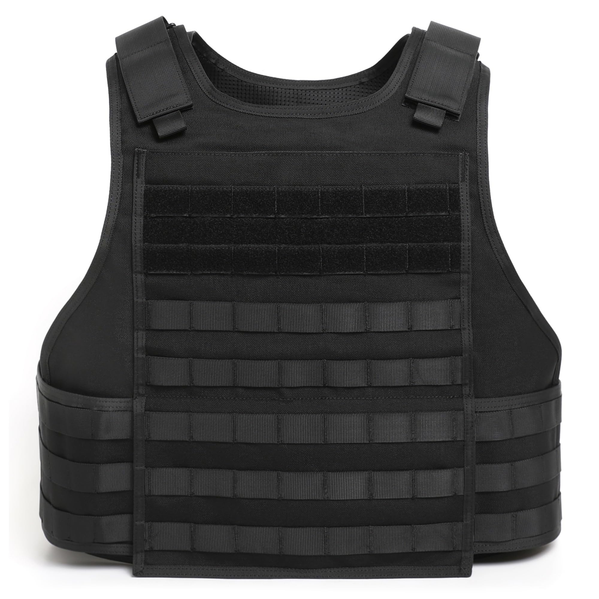 TACNEX Lightweight MOLLE Tactical Vest, Adjustable Costume Vest for Airsoft, Pai