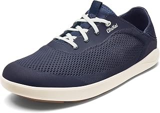 OluKai Moku Pae Chaussures Bateau pour Homme, résistantes à l'eau et en Maille Respirante, Design Facile à Enfiler, séchage Rapide et Traction améliorée
