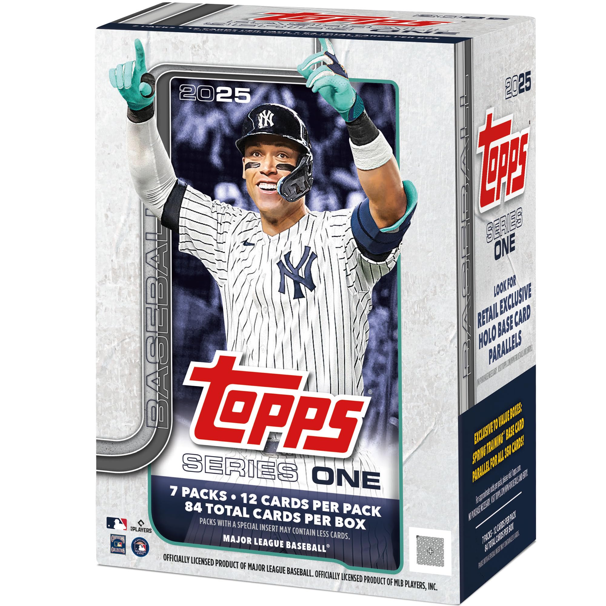 Topps 2025 MLB Baseball Series 1 Factory Sealed Value Box - Baseball Complete Se