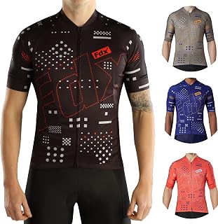 FDX Men's Limited Edition Road Cycling Jersey Short Sleeve Biking Tops