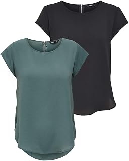 Women's Onlvic S/S Solid Top Noos Ptm T-Shirt