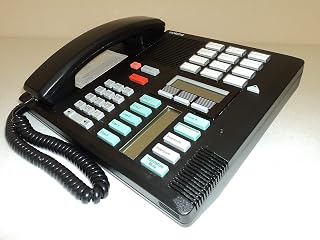 Nortel/Meridian M7310 PBX Black 4-7 Line Telephone with Speaker (Norstar NT8B20) (Renewed)