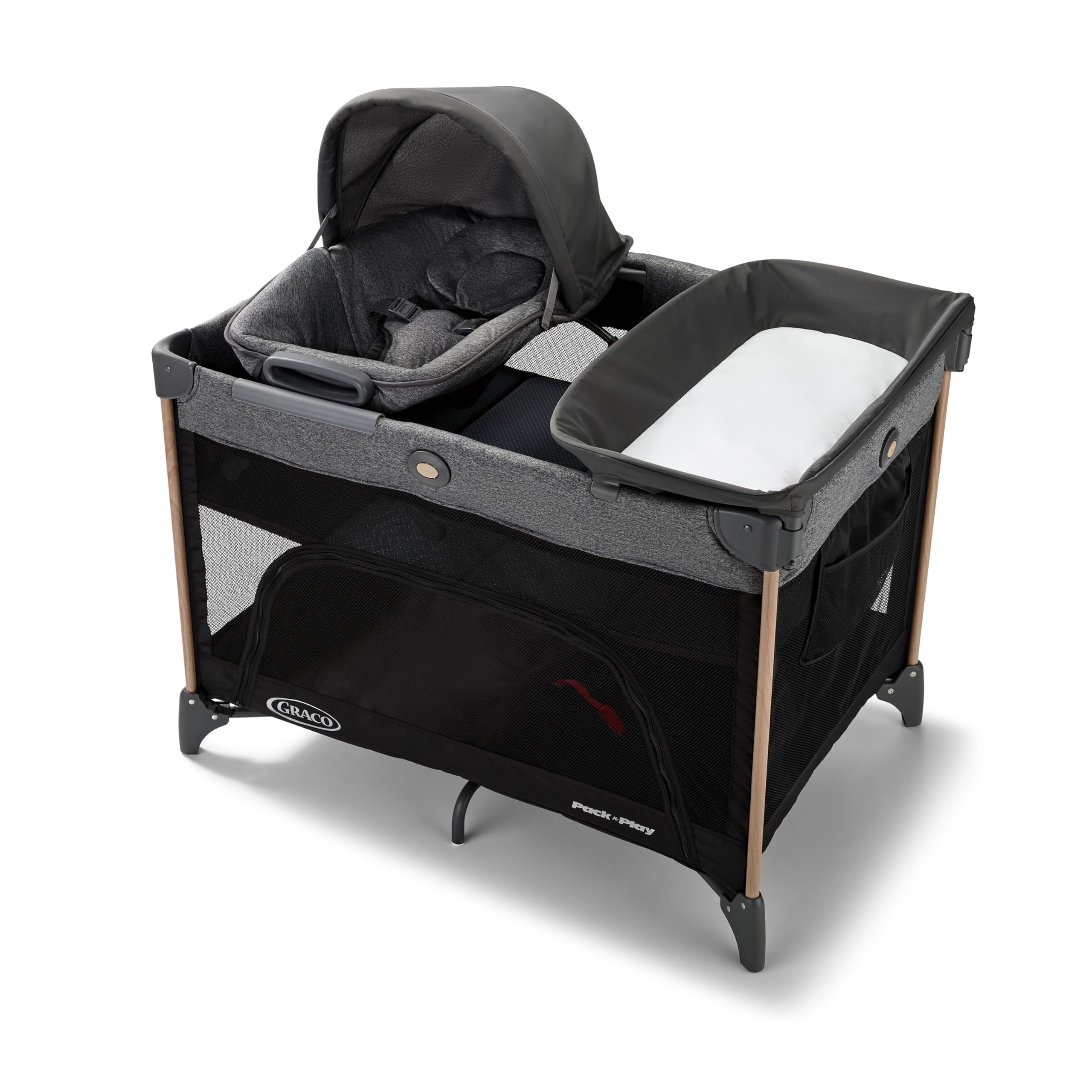 Graco Close2Baby Pack 'n Play Playard, Milan | 6 Modes: Canopy, Portable, &