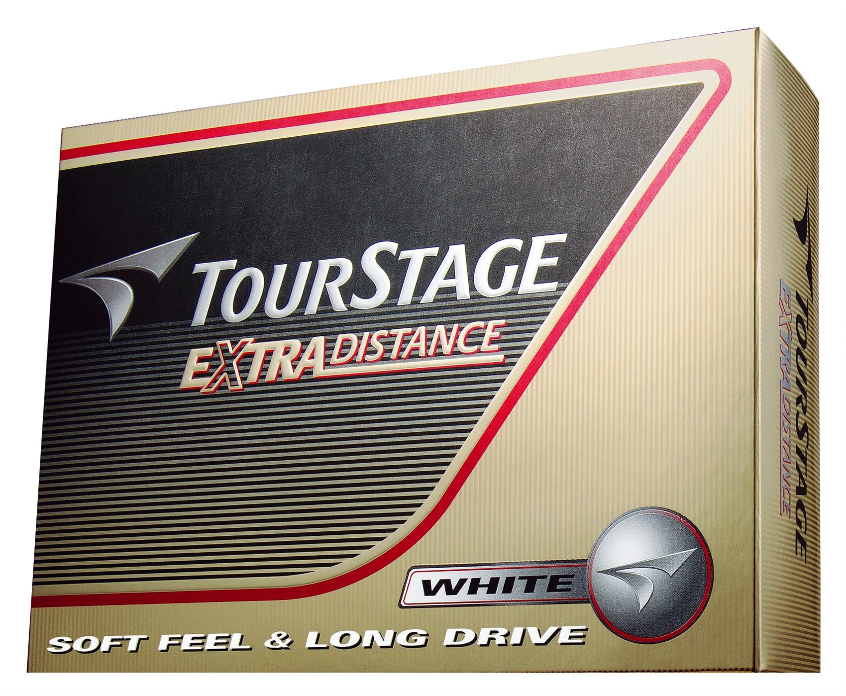 BRIDGESTONE(ブリヂストン) ゴルフボール TOURSTAGE エクストラディスタンス 1ダース(12個入り) イエロー ホワイト パールホワイト 1