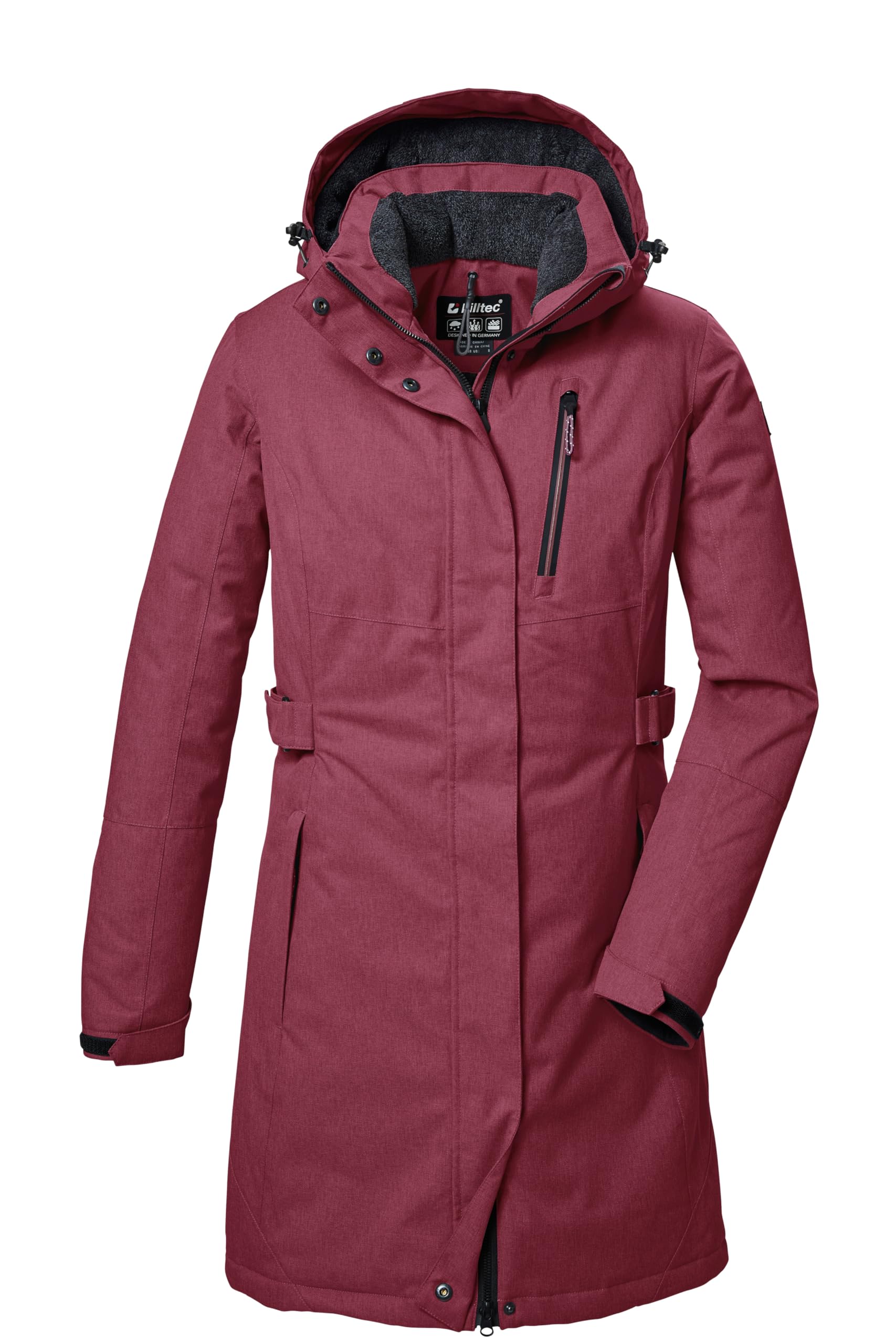 Killtec Kow 303 Wmn Prk Functional Parka/Parka with Zip Hood Women