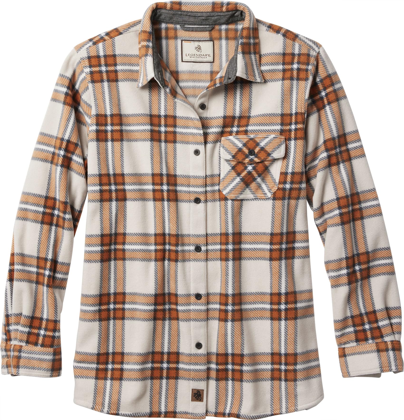 Legendary Whitetails Womens Trail Guide Fleece Button Down Shirt