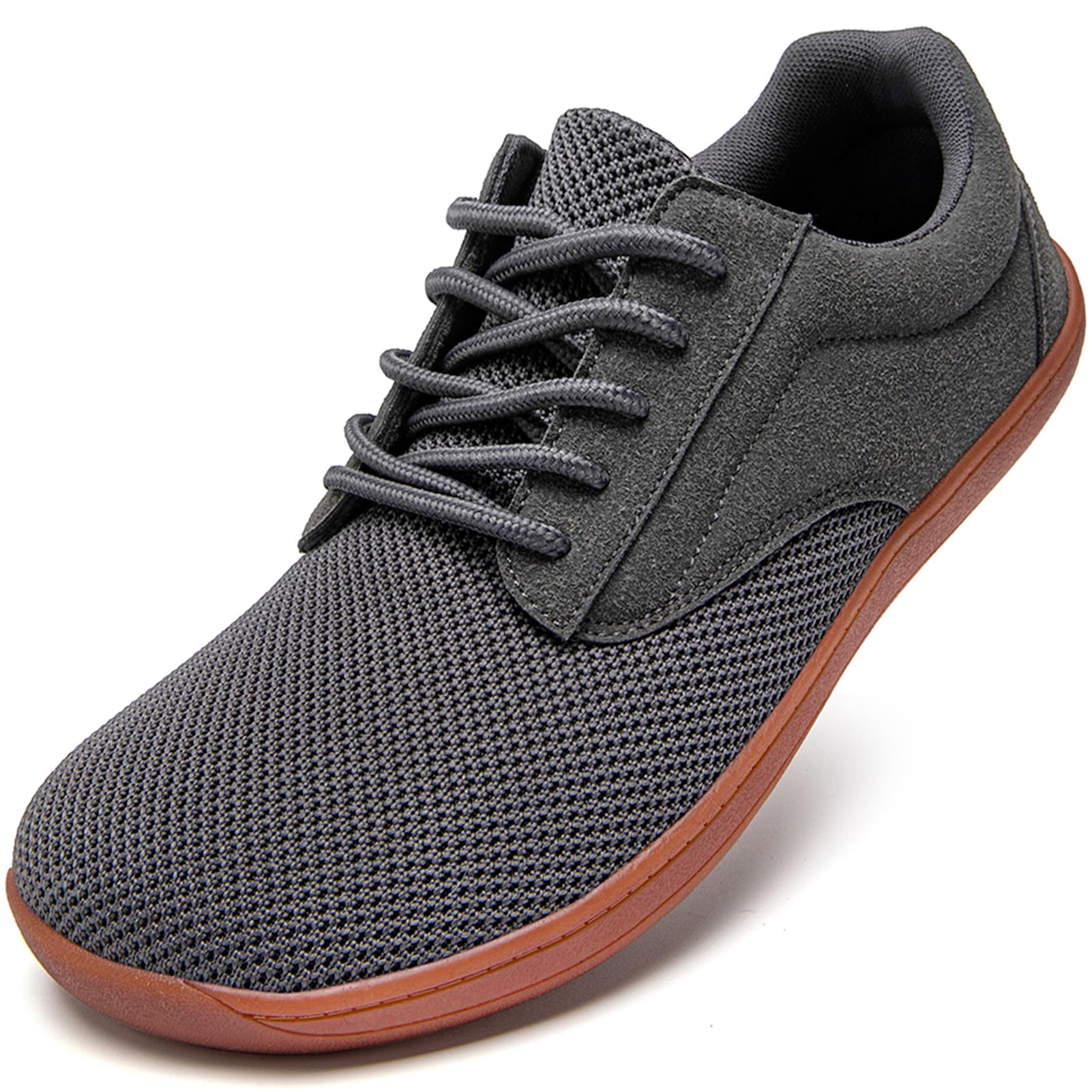 Oltyutc Barefoot Shoes Mens Trainers Wide Fit Wide Toe Box Gym Sneakers