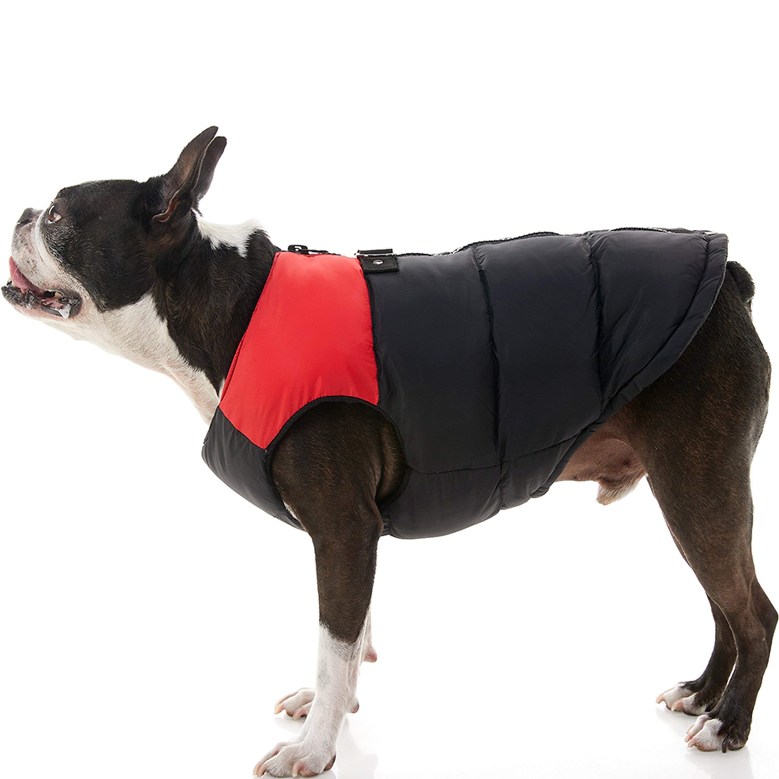 Gooby Padded Vest - Red, X-Large