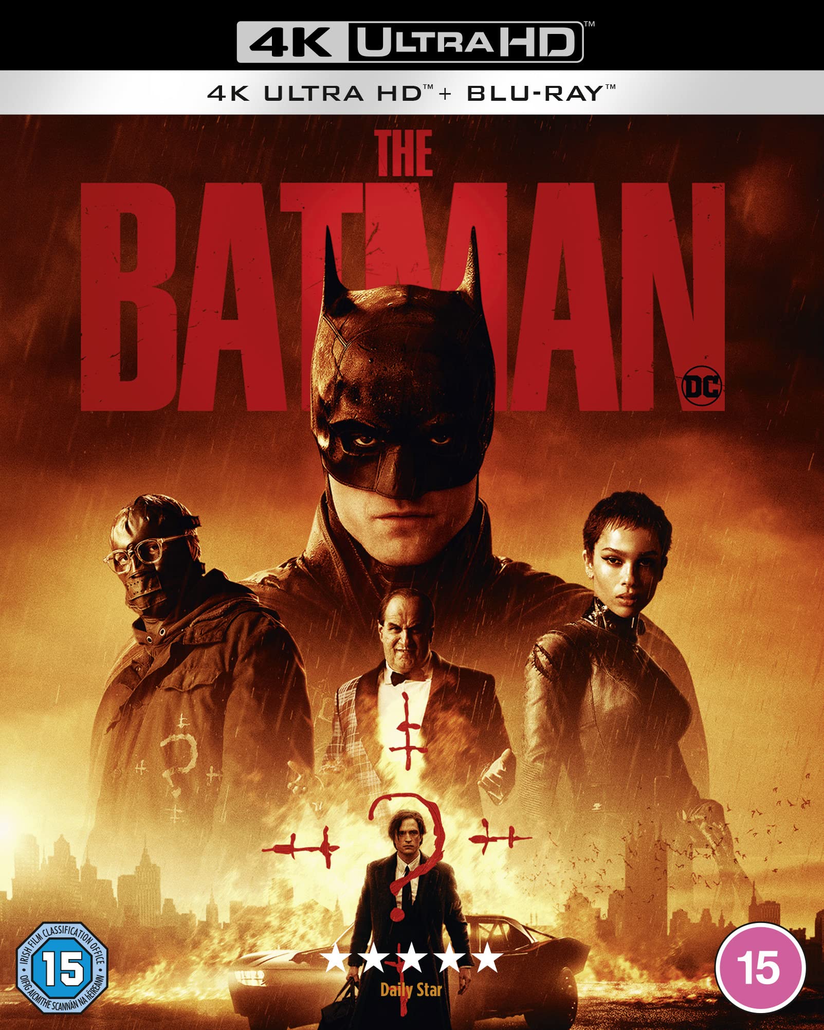 The Batman [4K UHD] [Blu-ray] [Region Free] [2022]