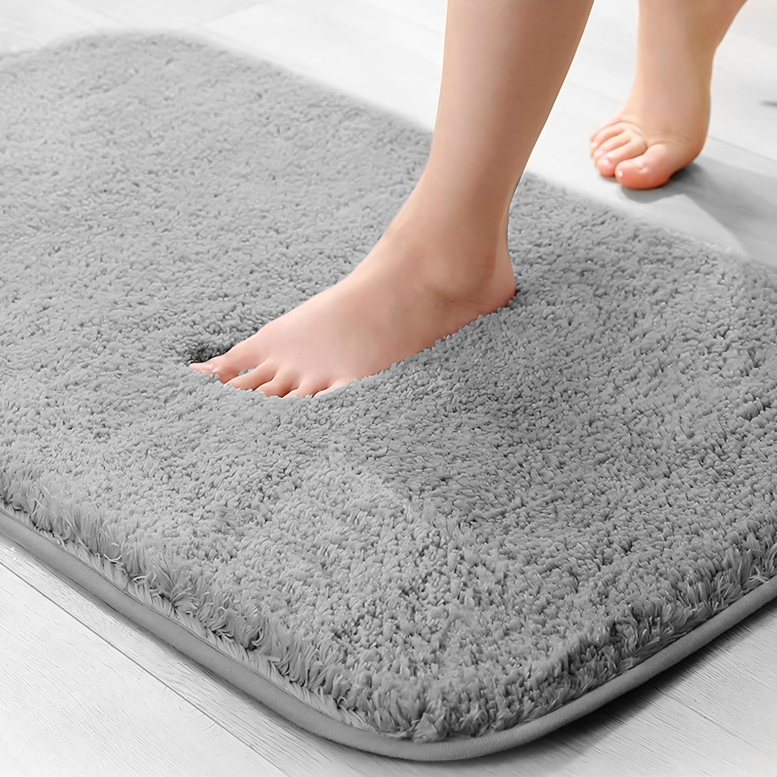 wyewye Microfibre Bath Mat, Door Mat, Pet Mat, 2cm Super Thick Bath Rug, Bathroo