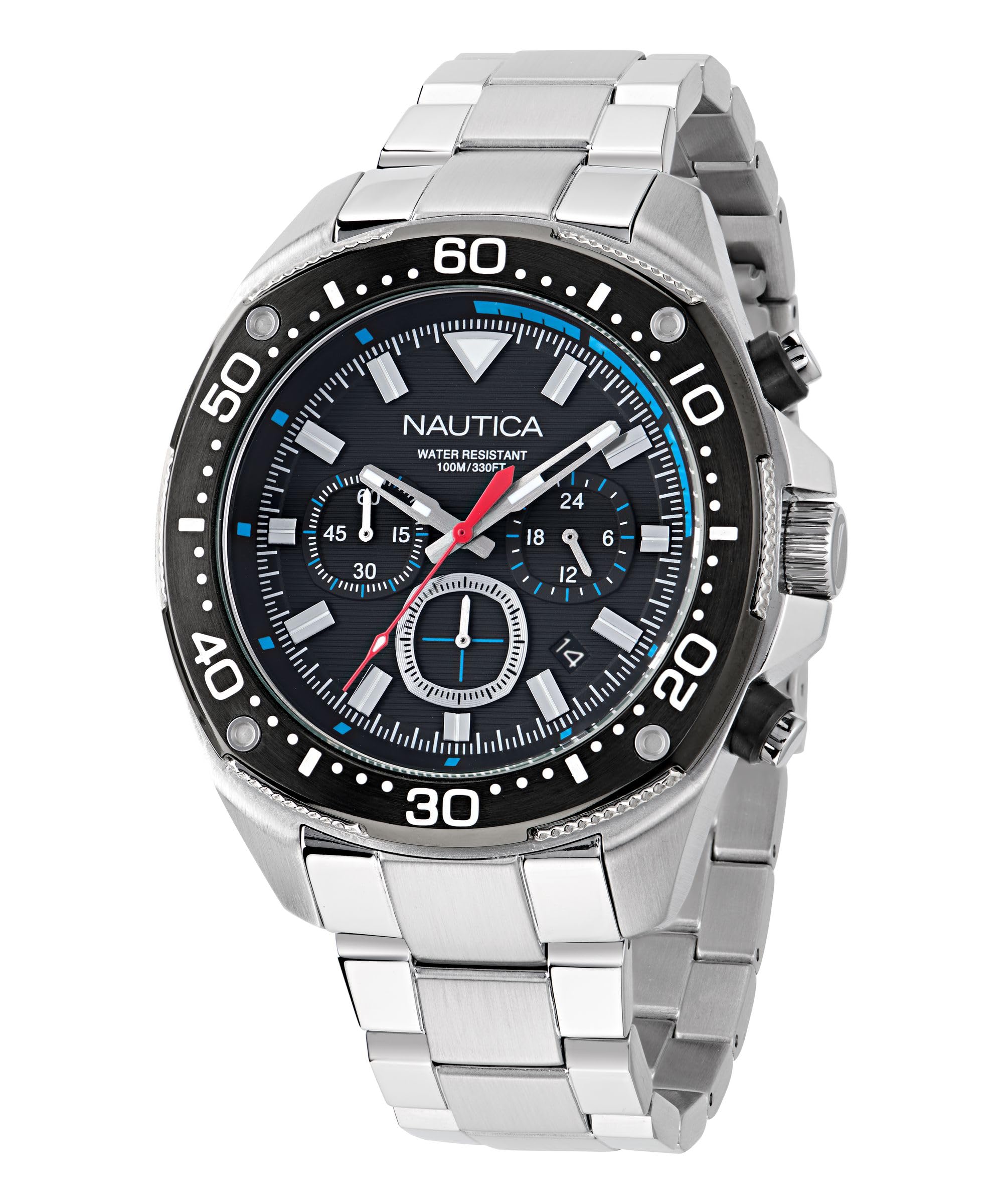 Nautica Men's NCT Blue Sail Chronograph Watch