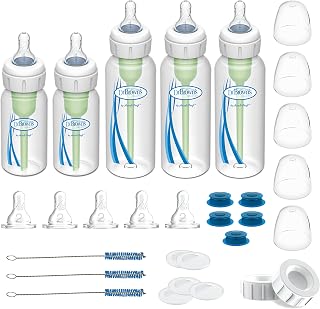 Dr. Brown’s Natural Flow Anti-Colic Options+ Specialty Feeding Starter Kit, 8 oz