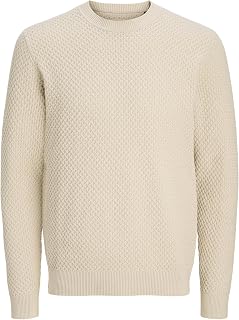 Jack & Jones Jprblubarkley Knit Crew Neck Ch Jprblubarkley Knit Crew Neck Ch Men's (Pack of 1)