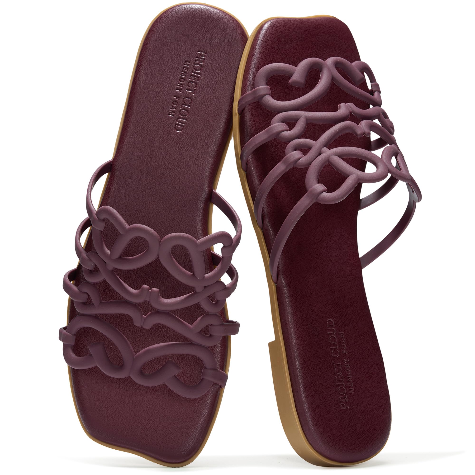 Project Cloud Genuine Leather Sandals for Women Fashion Flat Sandals for Women w