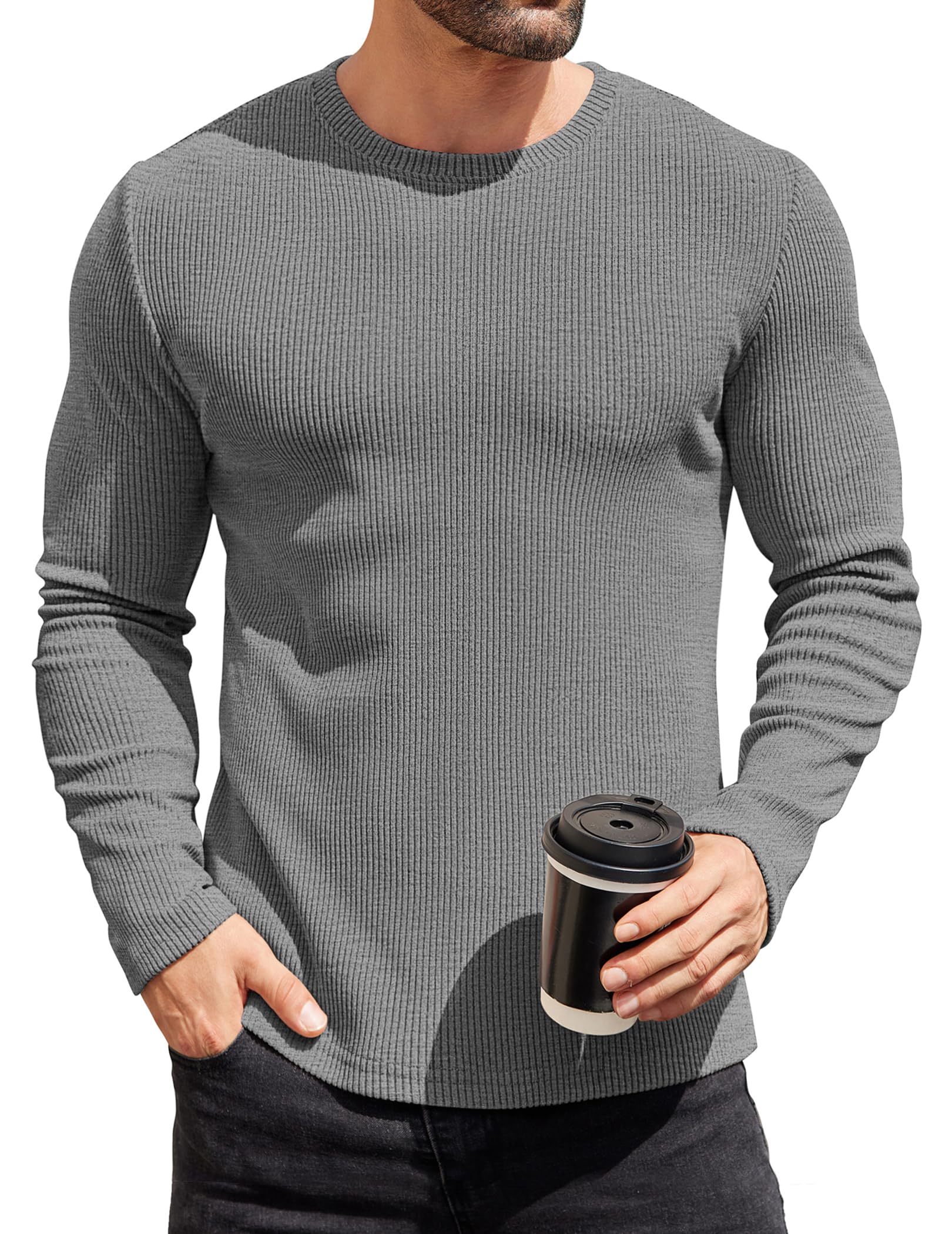 Coofandy Ztj009491 Men's Base Layer (Pack of 1)