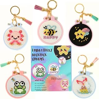 IDDI Embroidery Kit for Kids Cross Stitch Kits for Beginners Needlepoint