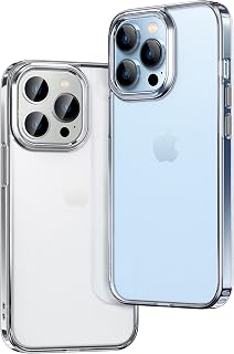 Ones iPhone 14 Pro Translucent Matte Hard Cover – MIL Shockproof Protection Airbag Hard PC Back + Soft Silicone Bumper, Anti-Fingerprint, Protective Screen & Lens [Anti-Slip] Luxury Matte Case