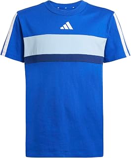 adidas Unisex Kids Seasonal Essentials Tiberio 3 Stripes T-Shirt T-Shirt