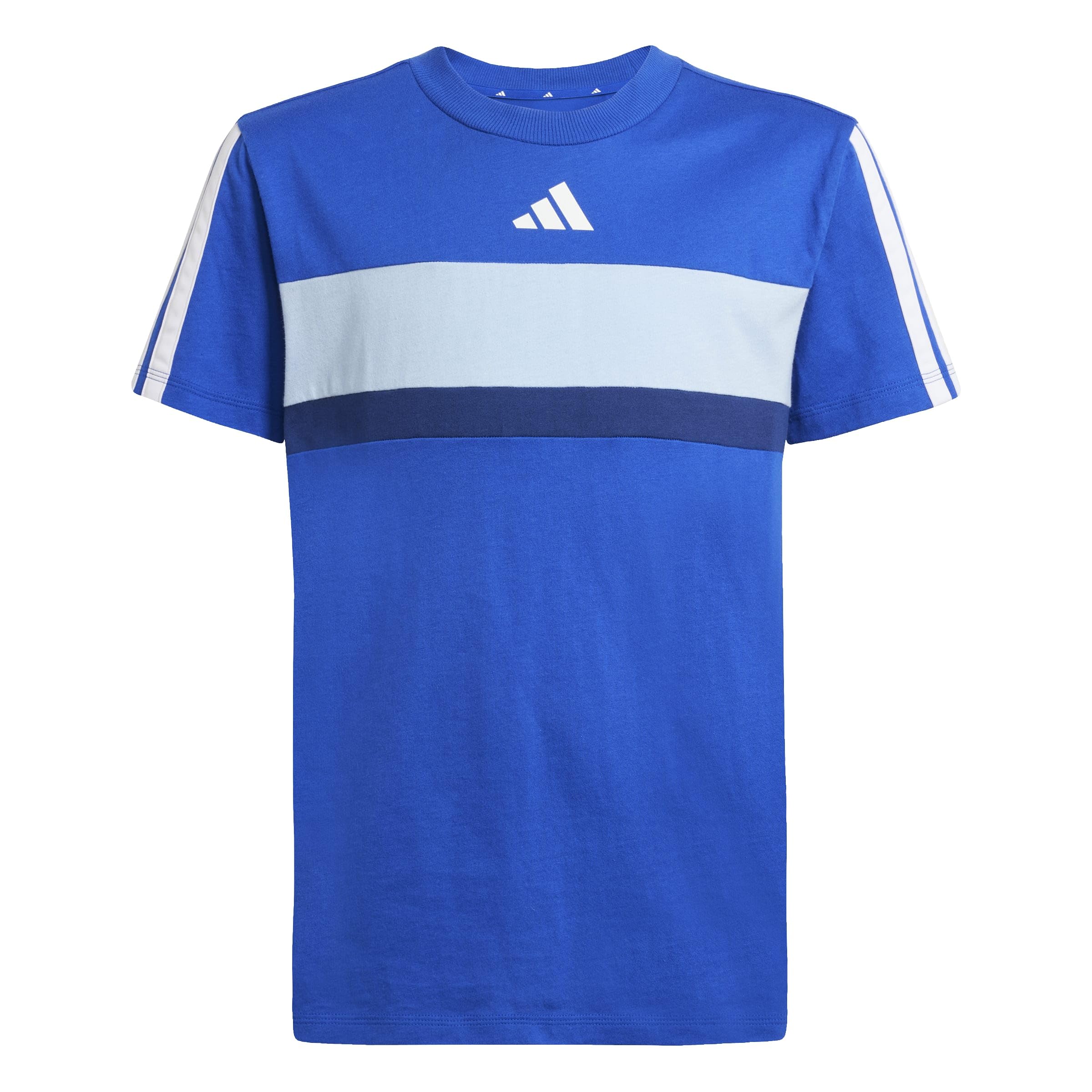 adidas Unisex Kids Seasonal Essentials Tiberio 3 Stripes T-Shirt T-Shirt