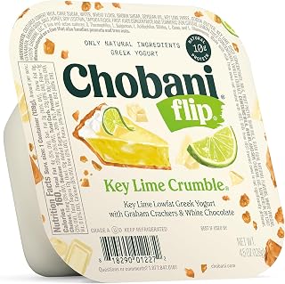 Chobani Flip Low-fat Greek Yogurt, Key Lime Crumble 4.5oz