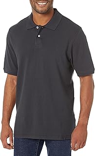 Amazon Essentials Mens Regular-Fit Cotton Pique Polo Shirt