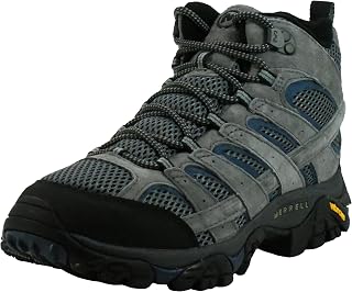 Merrell Moab 2 Mid GTX - Men's Hiking Shoes, Olive Orange