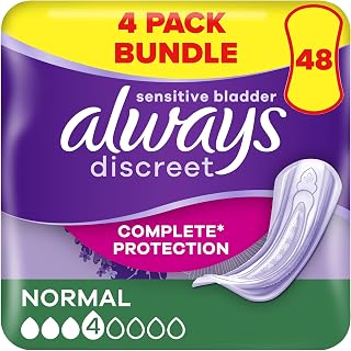 Always Discreet Incontinence Pads Normal 12CTX4
