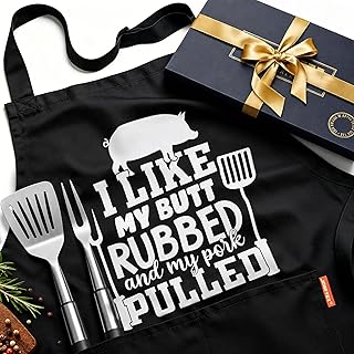 JDNFYGX Gifts for Men Dad Husband - Funny Kitchen Gifts for Men, Birthday Christmas Gifts, Cooking Aprons Gifts for father